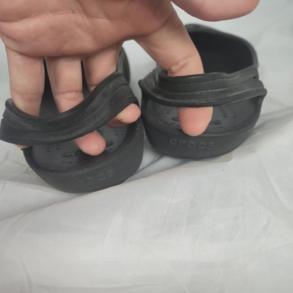 Crocs Womens 9WKadee Slingback Heel Strap Slip On Shoes  Closed Toe Comfort Cute - Picture 5 of 7